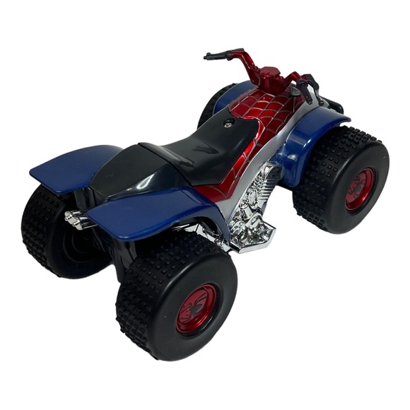Marvel Spider Man The Movie Battery Operated Moving ATV Vehicle 6.5” x 3” - Picture 4 of 13